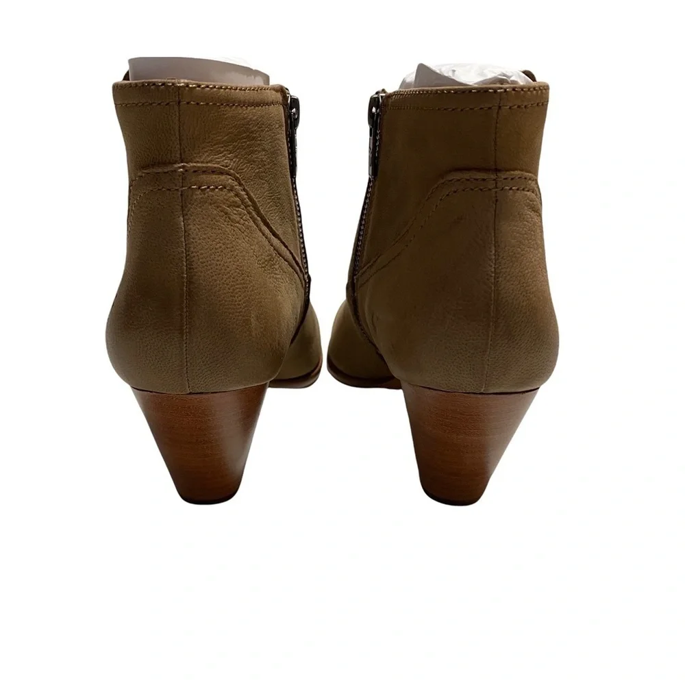 Frye Reina Western Style Bootie Sz 9.5 Ash